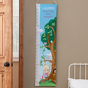 Precious Moments® Personalized Girl Growth Chart - 13952