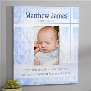 May You Be Blessed Christening Personalized 5x7 Wall Frame - Vertical - 14931-WV