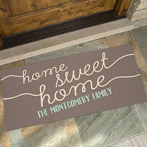 Front Door Greetings Personalized Oversized Doormat- 24x48 - 15965-O