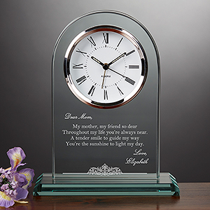 Dearest Mother Poem Personalized Clock - 16574