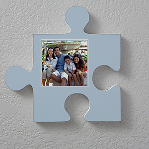 Personalized Photo Puzzle Piece Wall Décor - 17661