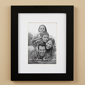 Personalized 8x10 Framed Photo Prints - Text Overlay - 19788-8x10