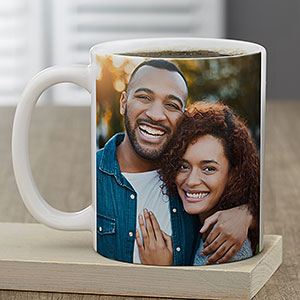 Romantic Photo Personalized Coffee Mug 11 oz.- White - 23617-S