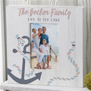 Beach Life Personalized 4x6 Box Frame - Vertical - 24242-BV