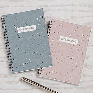 Terrazzo Personalized Journals - Set of 2 - 25459