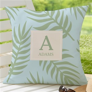 Coastal Chic Custom Pattern Personalized Outdoor Throw Pillow- 20”x20” - 27512-L