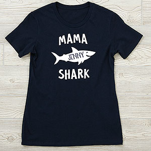 Mommy Shark Personalized Next Level Fitted Tee - 27967-NL