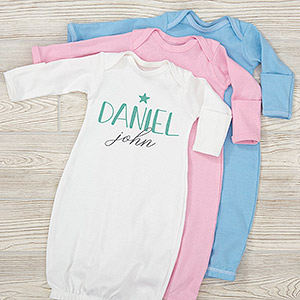 Loving Name Personalized Baby Gown - 28484-G