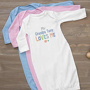 You Are Loved Personalized Baby Gown - 29332-G