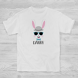 Build Your Own Boy Bunny Personalized Hanes Kids Easter T-Shirt - 31353-YCT