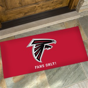 NFL Atlanta Falcons Personalized Oversized Doormat - 24x48 - 33667-O