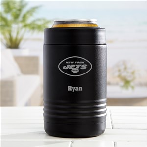 NFL New York Jets Personalized Stainless Insulated Can Holder - 36310
