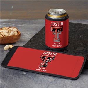 NCAA Texas Tech Red Raiders Personalized Can  Bottle Wrap - 36479