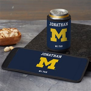 NCAA Michigan Wolverines Personalized Can  Bottle Wrap - 36492