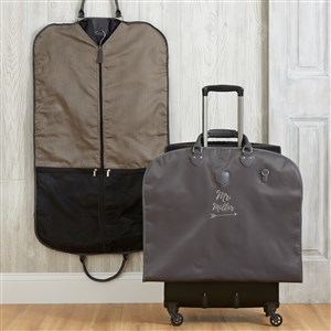 Mr.  Mrs.  Water Resistant Embroidered Garment Bag - 37135