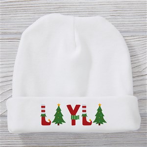 The Joys Of Christmas Personalized Christmas Baby Hat - 37352-H