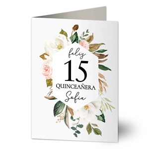 Quinceañera Personalized Greeting Card - 37880