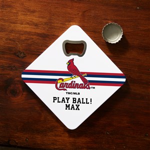 MLB St. Louis Cardinals Personalized Bottle Opener Coaster - 39405