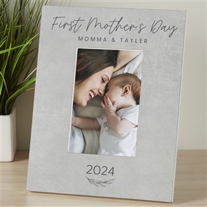 First Mothers Day Love Personalized 4x6 Photo Frame- Vertical - 40005-V