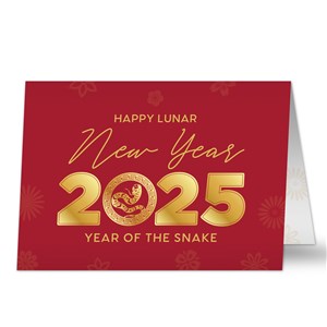 Lunar New Year Personalized Greeting Card - 40443