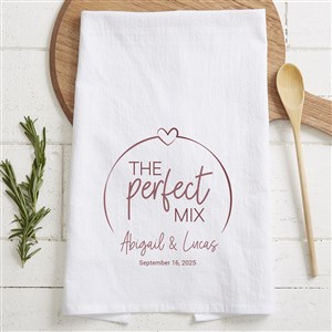 The Perfect Mix Personalized Tea Towel - 40472