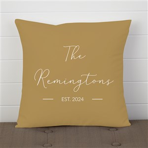 Entryway Collection Personalized 14 Throw Pillow - 40881-S