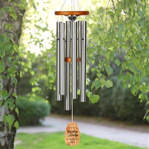 Rainbow Bridge Pet Memorial Personalized Urn Wind Chime - 41430