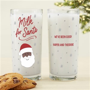 Cookies For Jolly Santa Personalized 15 oz. Tall Drinking Glass - 42994-T