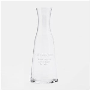 Engraved Luigi Bormioli Entertaining Atelier Carafe - 44299