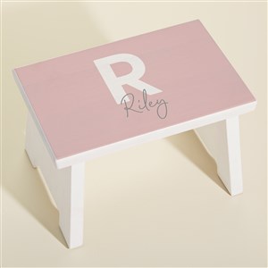 Simple And Sweet Personalized Kids Step Stool - 45274