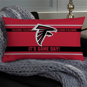 NFL Atlanta Falcons Classic Personalized Lumbar Throw Pillow - 46544-LB