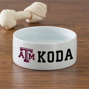 NCAA Texas AM Aggies Personalized Dog Bowl- Small - 47040-S
