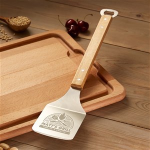 The Grill Personalized Stainless Steel Bottle Opener Spatula - 47355