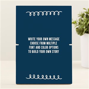 Write Your Own Personalized Story Board Plaque - 47926