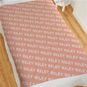 Playful Name Personalized 50x60 Plush Fleece Blanket - 48132-F