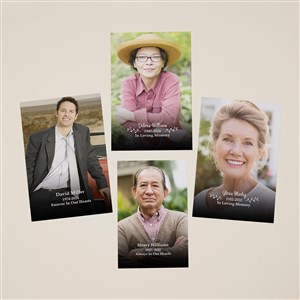 Photo Memorial Personalized Set of 4 Replacement Panels - 48443-S