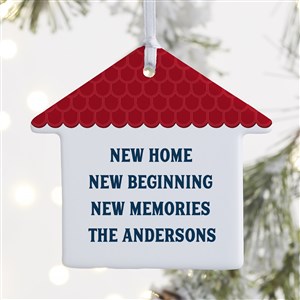 Write Your Own Personalized House Ornament- 3.25 Glossy - 1 Sided - 49327-1