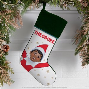 The Elf on the Shelf® Personalized Green Christmas Stockings - 50071-G