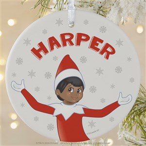 The Elf on the Shelf® Personalized Ornament- 3.75 Matte - 1 Sided - 50078-1L