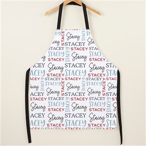 Collage Name Personalized Full Color Apron - 50194