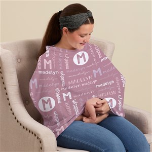 Youthful Name Personalized Nursing Cover - 50371