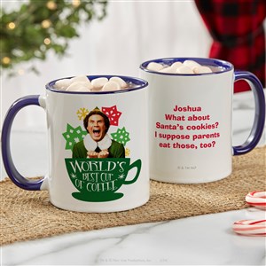 Elf® Personalized Coffee Mug 11 oz.- Blue - 51711-BL