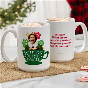 Elf® Personalized Coffee Mug 15 oz.- White - 51711-L