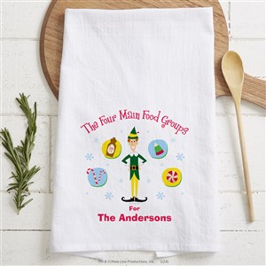 Elf® Personalized Christmas Tea Towel - 51715