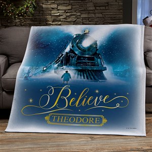 Polar Express® Personalized 50x60 Sweatshirt Blanket - 51733-SW