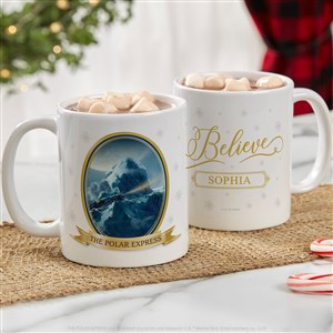 Polar Express® Personalized Christmas Mug 11 oz.- White - 51735-S