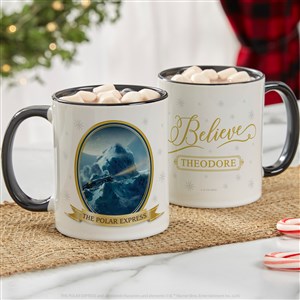 Polar Express® Personalized Christmas Mug 11 oz.- Black - 51735-B