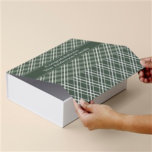 Custom Pattern Personalized Keepsake Memory Box-8x10 - 51909-S