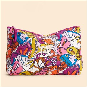 Vera Bradley Embroidered Large Pouch-Flutter - 52043