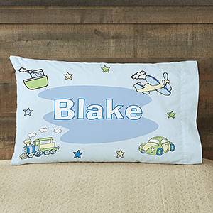 Sleepy Time Personalized Color Pillowcase - 6403-F
